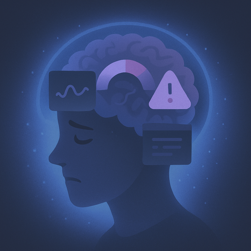 Mental Fatigue Illustration